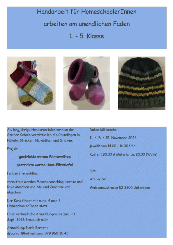 HS Filzstiefel und Mütze
