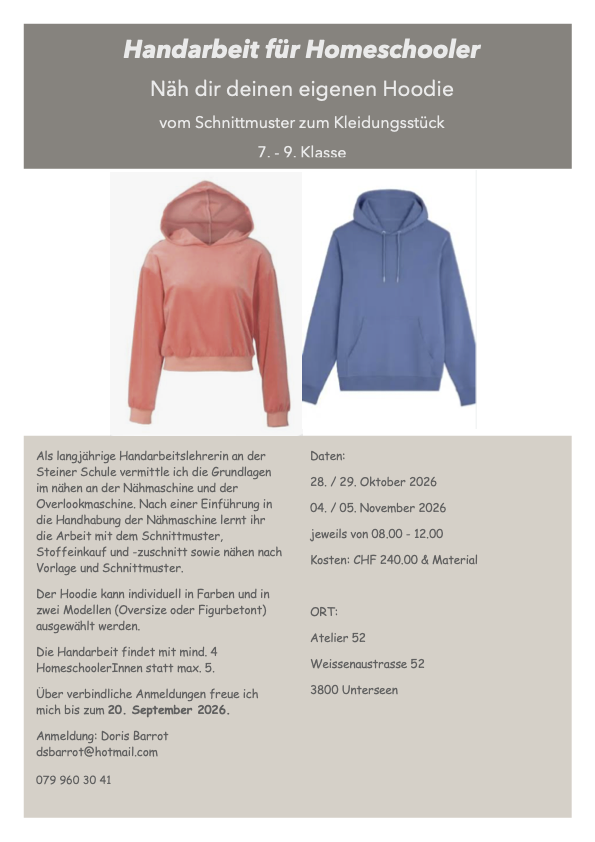 Hoodie Okt:Nov HS